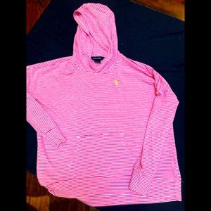 Ralph Lauren Girls 14-16 Pullover Hoodie